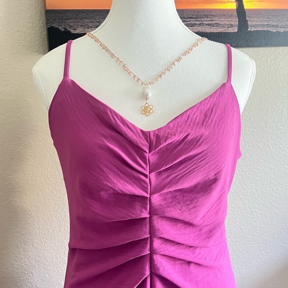 Bar111 fuchsia cocktail or day dress - Picture 3 of 8